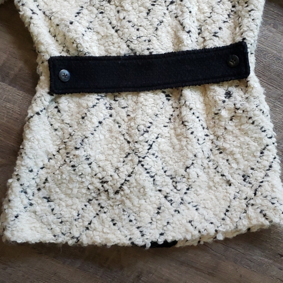 NWT! Free People High Collar Boucle Coat - Picture 4 of 14